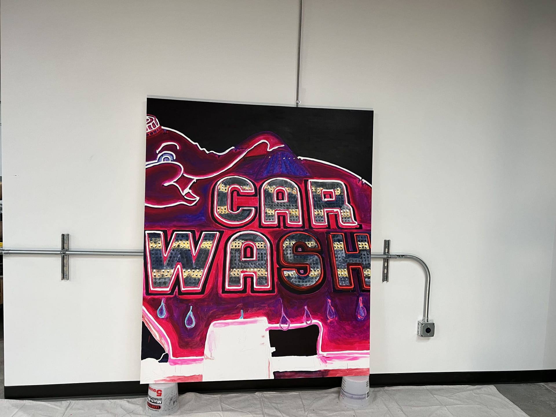 03e Carwash Finished — City Light by Joshua Borsman