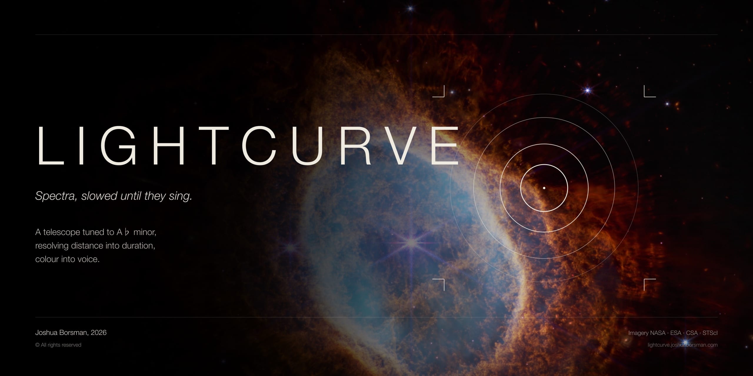 Landscape — Lightcurve by Joshua Borsman