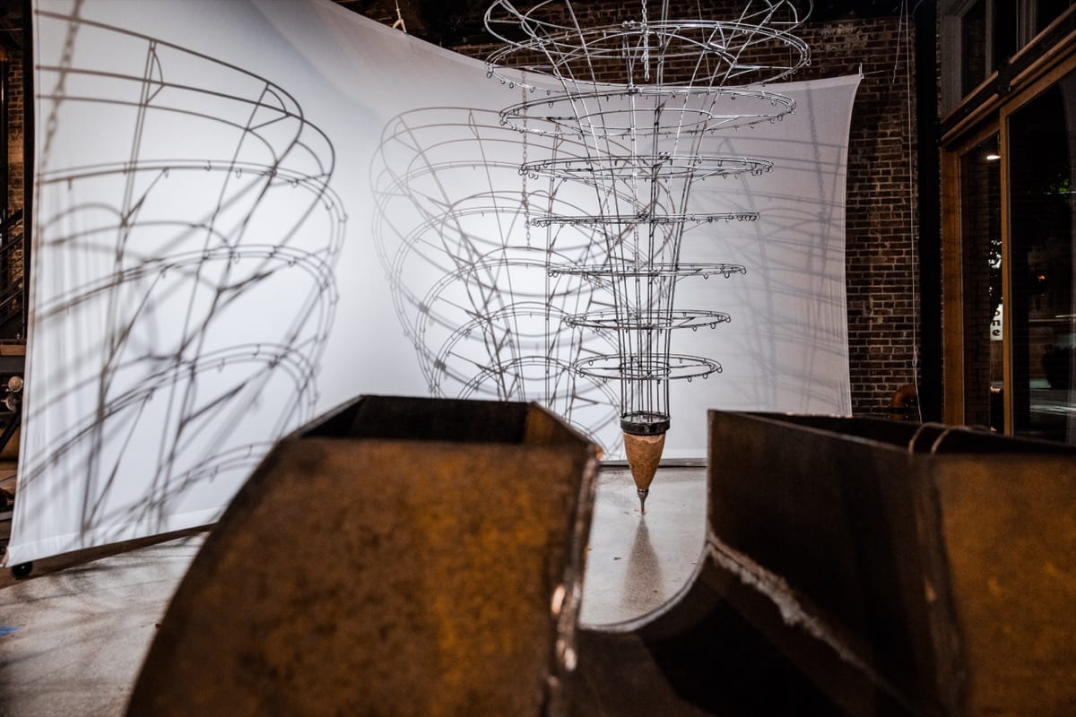 Wire Spiral — Mad Art by Joshua Borsman